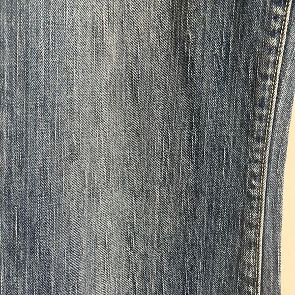 Vintage American Eagle Woman’s Hipster Low Rise Wide Leg Jeans- Size 8S - Picture 9 of 10